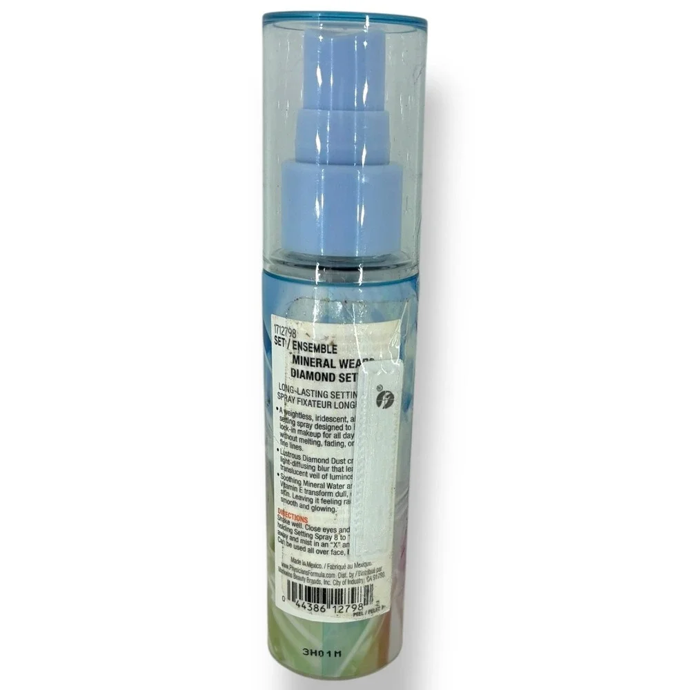 Physicians Formula Mineral Wear Diamond Setter Setting‎ Spray 2.19 oz New